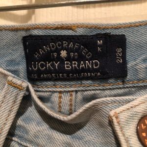 Lucky brand ripped jeans